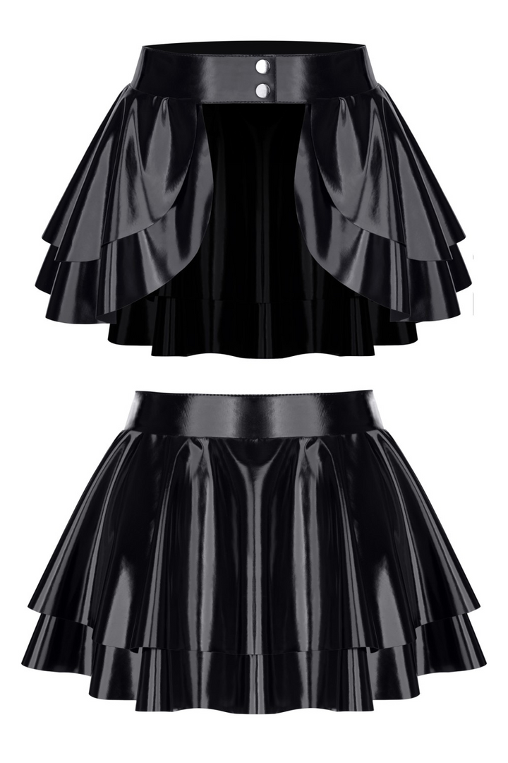 Madlene Open Front Basque Skirt