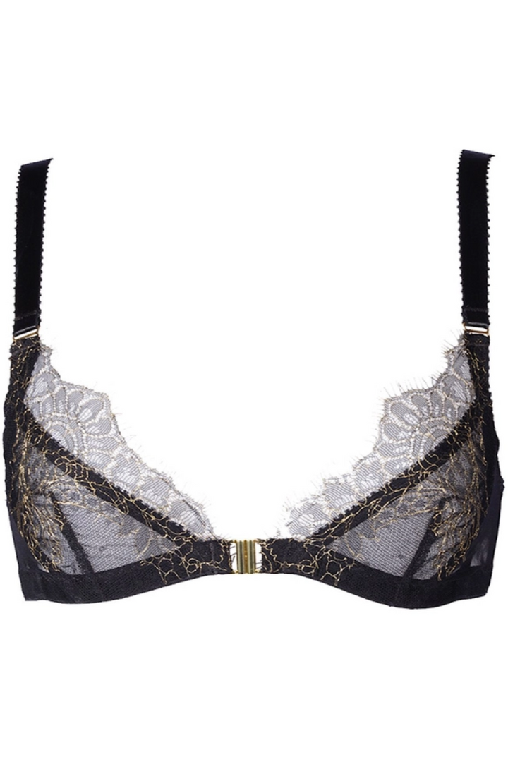 Arabella See-Through French Lace Soft Cup Bra